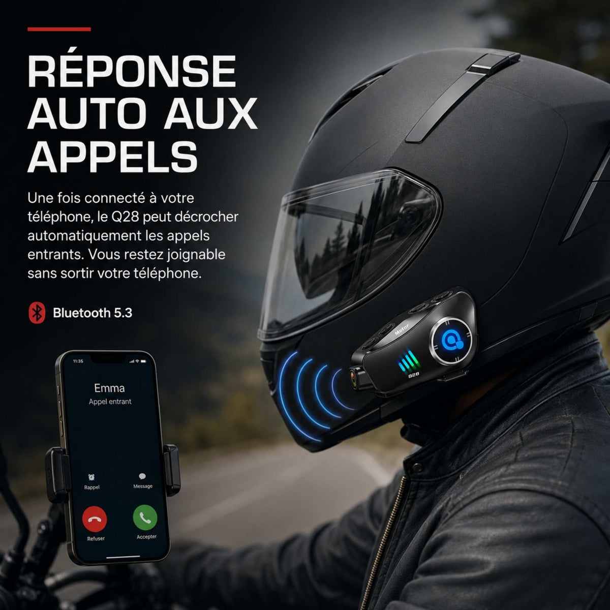 Illustration de la connexion Wi-Fi au smartphone