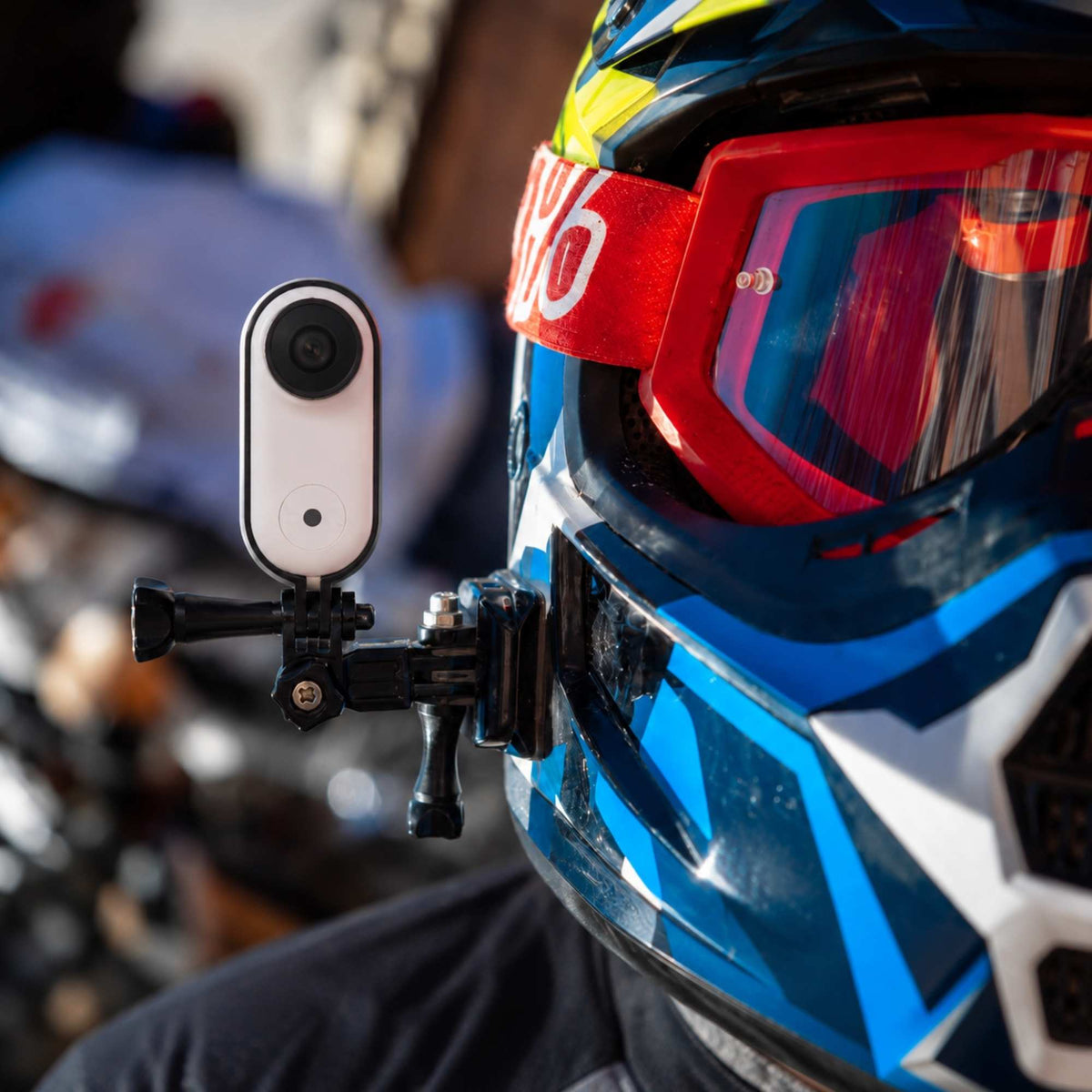 Dashcam moto Action 1080P Magnétique | Étanche Casque Moto