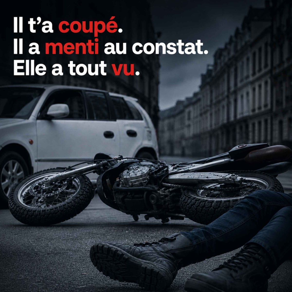 Vue rapprochée de la caméra moto Falcon