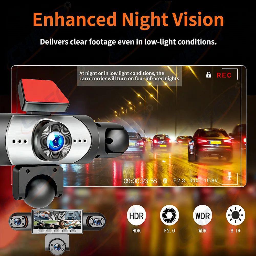 Dashcam voiture WDSZKMYF 5 canaux 1080P 360 – photo 11