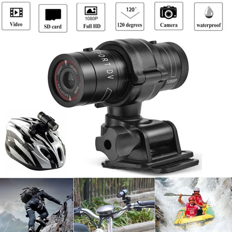 Mini caméra sport 1080P LED étanche