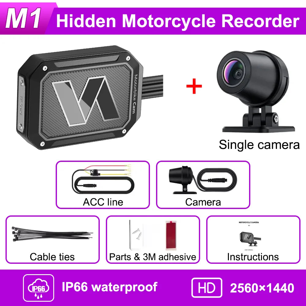 Dashcam moto Icreative écran 3 pouces 720P – photo 37