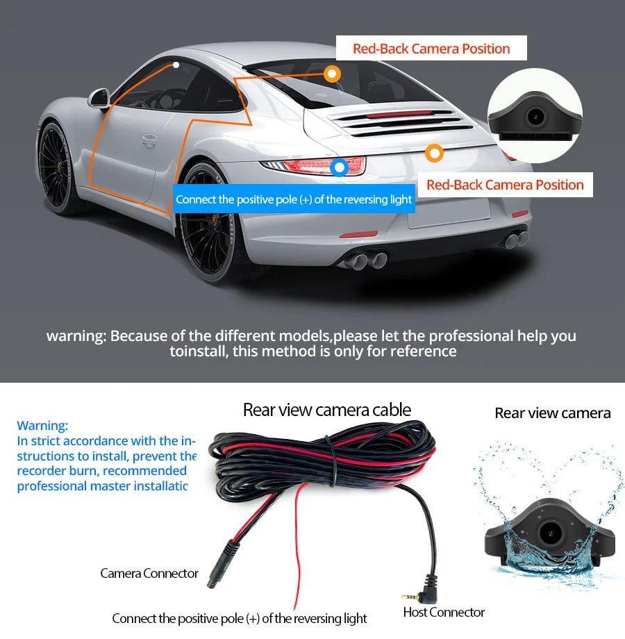 Dashcam rétroviseur E-ACE 2.5K GPS WiFi – photo 44