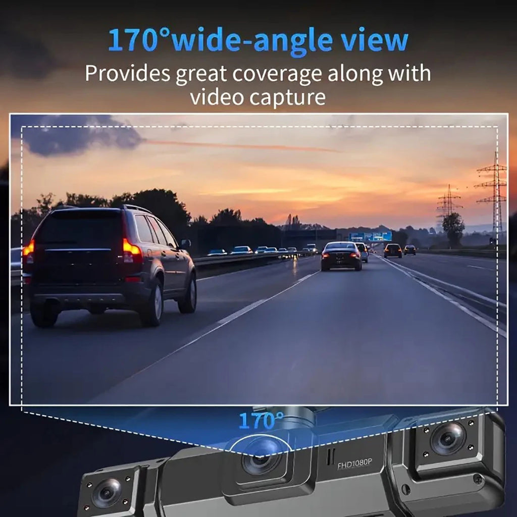 Dashcam voiture etymoofox 4 objectifs écran IPS – photo 21