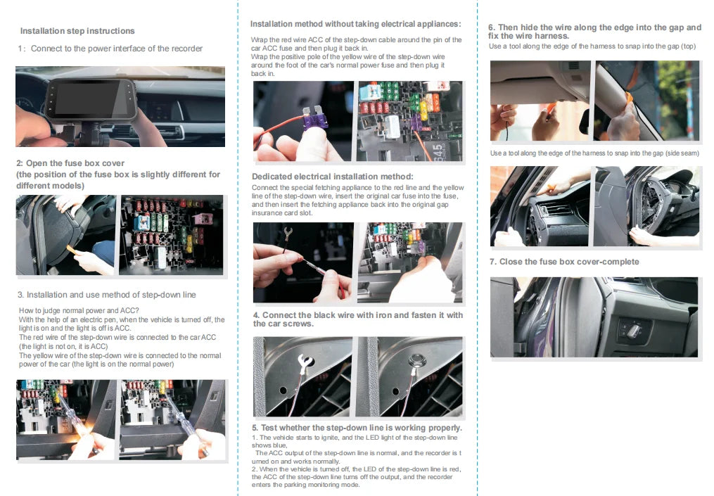 Dashcam voiture GMAIPOP double 1080P WiFi intérieur – photo 30