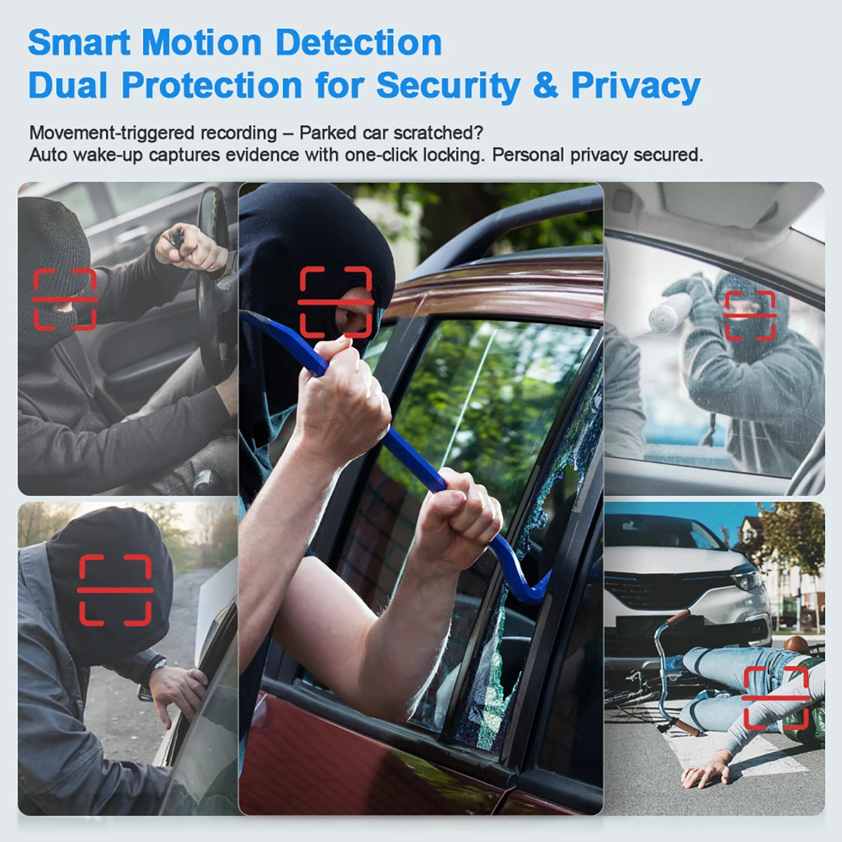 Dashcam voiture etymoofox 4 objectifs écran IPS – photo 14