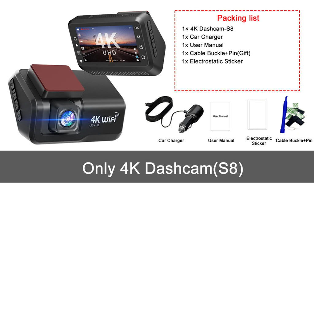 Dashcam voiture Kocam 4K UHD double objectif WiFi – photo 19