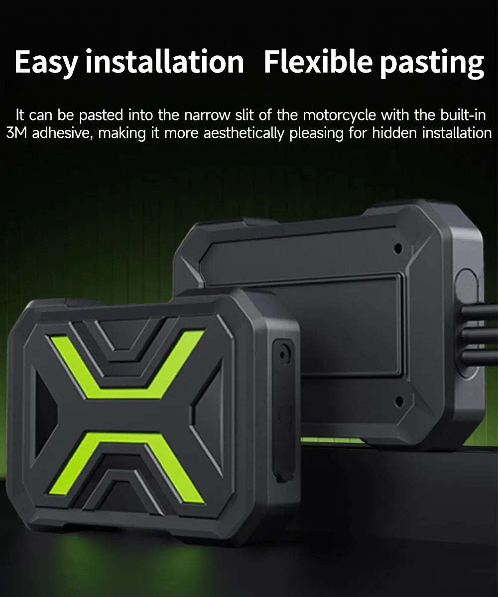 Dashcam moto JIUYIN Full HD 1080P étanche – photo 11
