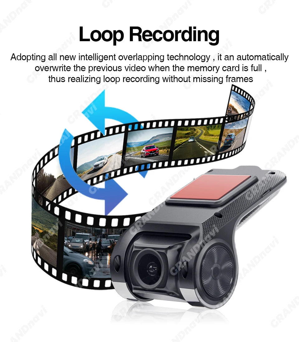 Dashcam Grandnavi USB 720P ADAS Android – photo 9