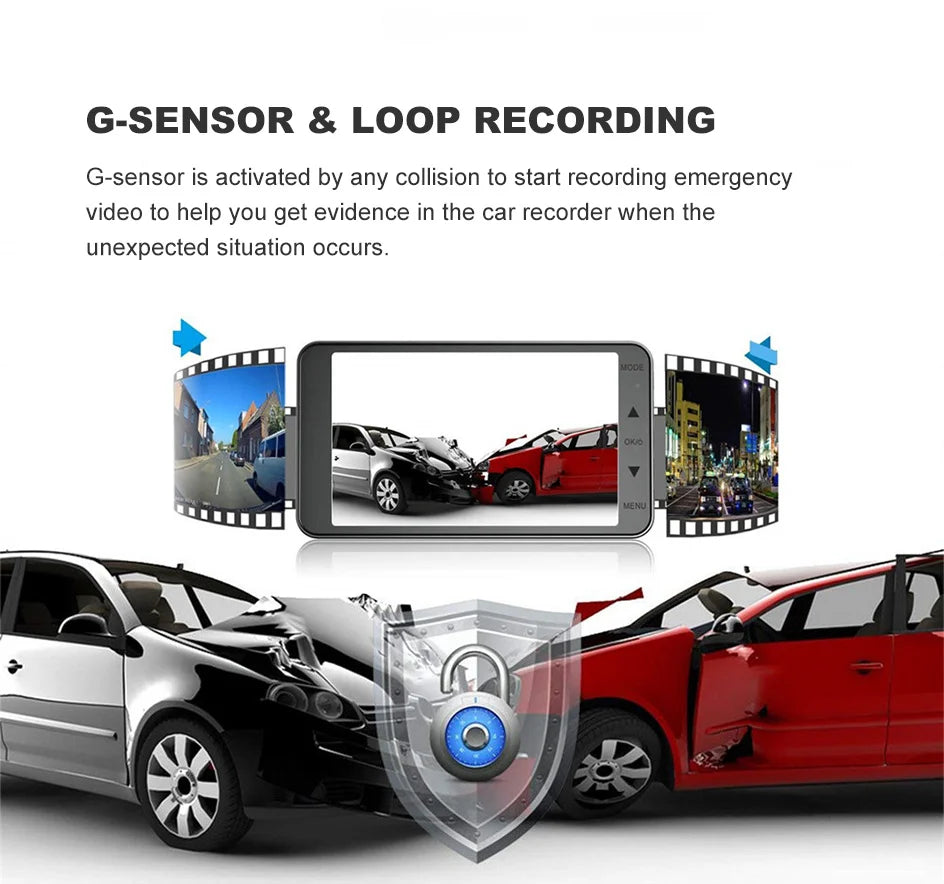 Dashcam rétroviseur Acceo 4 pouces tactile 1080P – photo 14