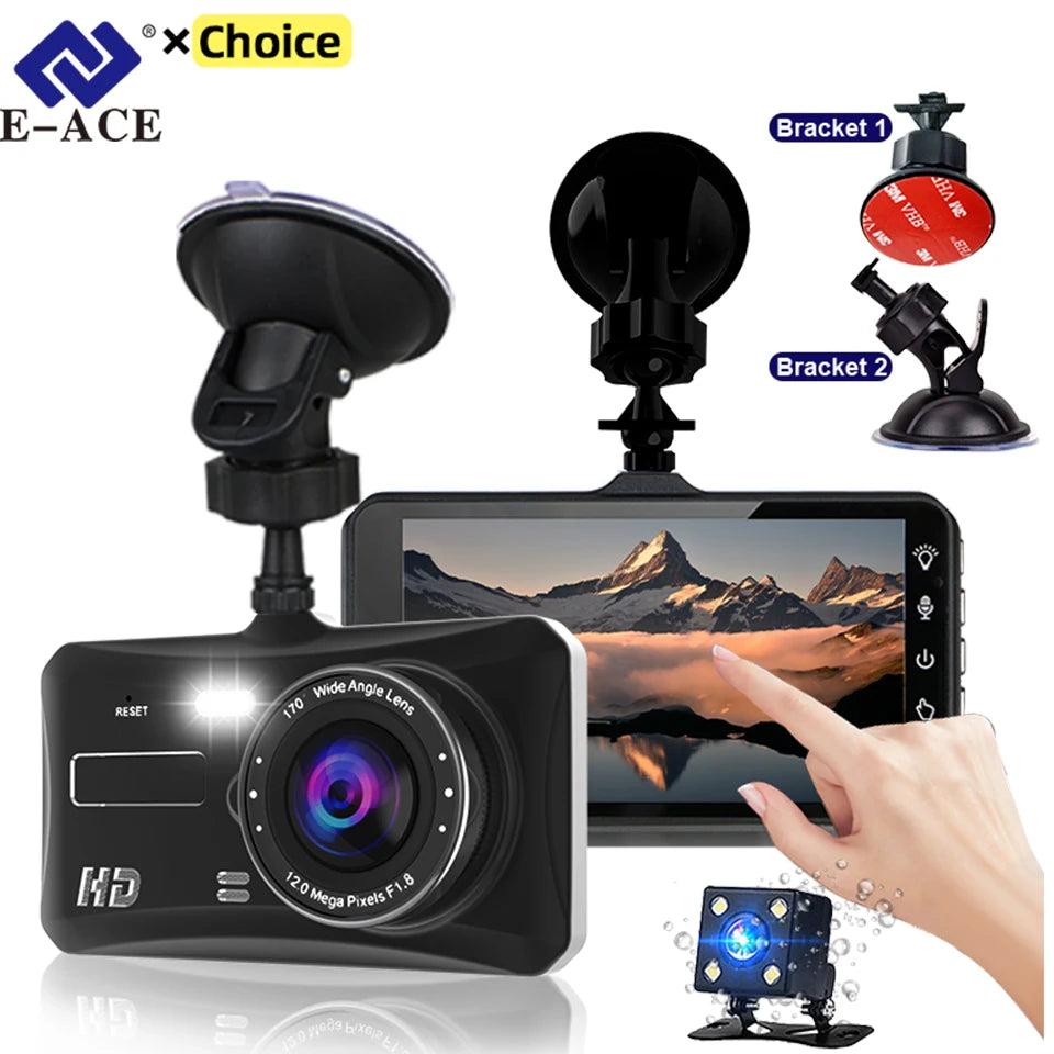 Dashcam rétroviseur Acceo 4 pouces tactile 1080P