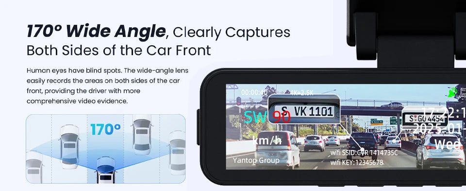 Dashcam voiture Acceo 4K + 2.5K double objectif – photo 10