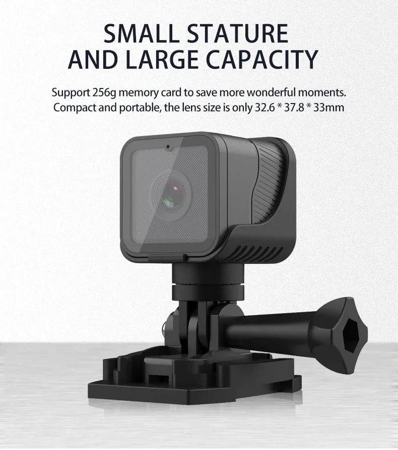 Mini caméra sport 1080P WiFi hotspot – photo 9