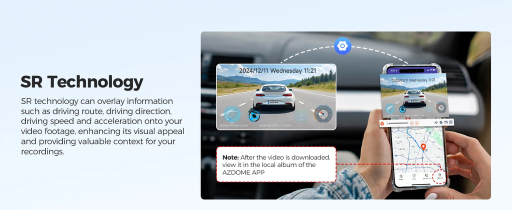 Dashcam AZDOME GS63H 4K Sony STARVIS – photo 16