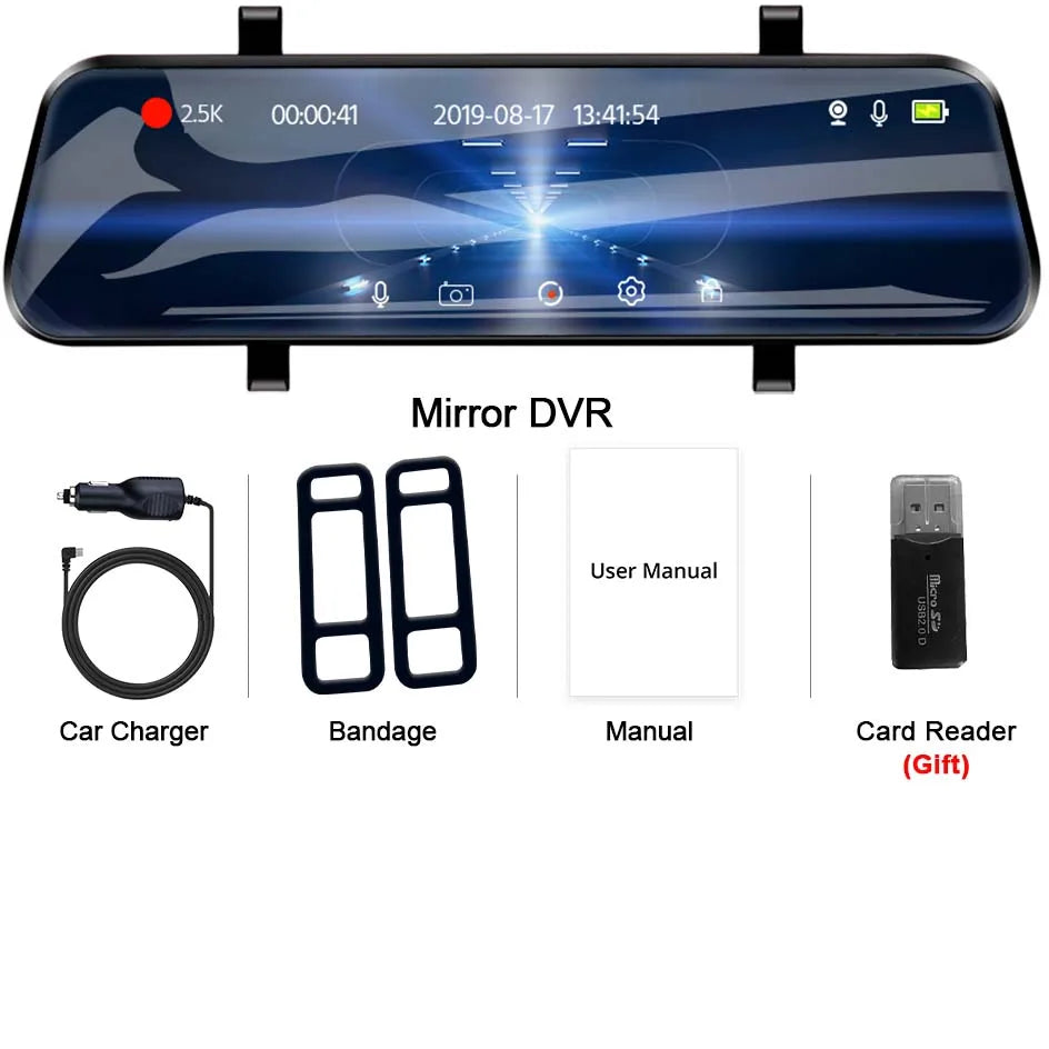 Dashcam rétroviseur E-ACE 2.5K GPS WiFi – photo 49
