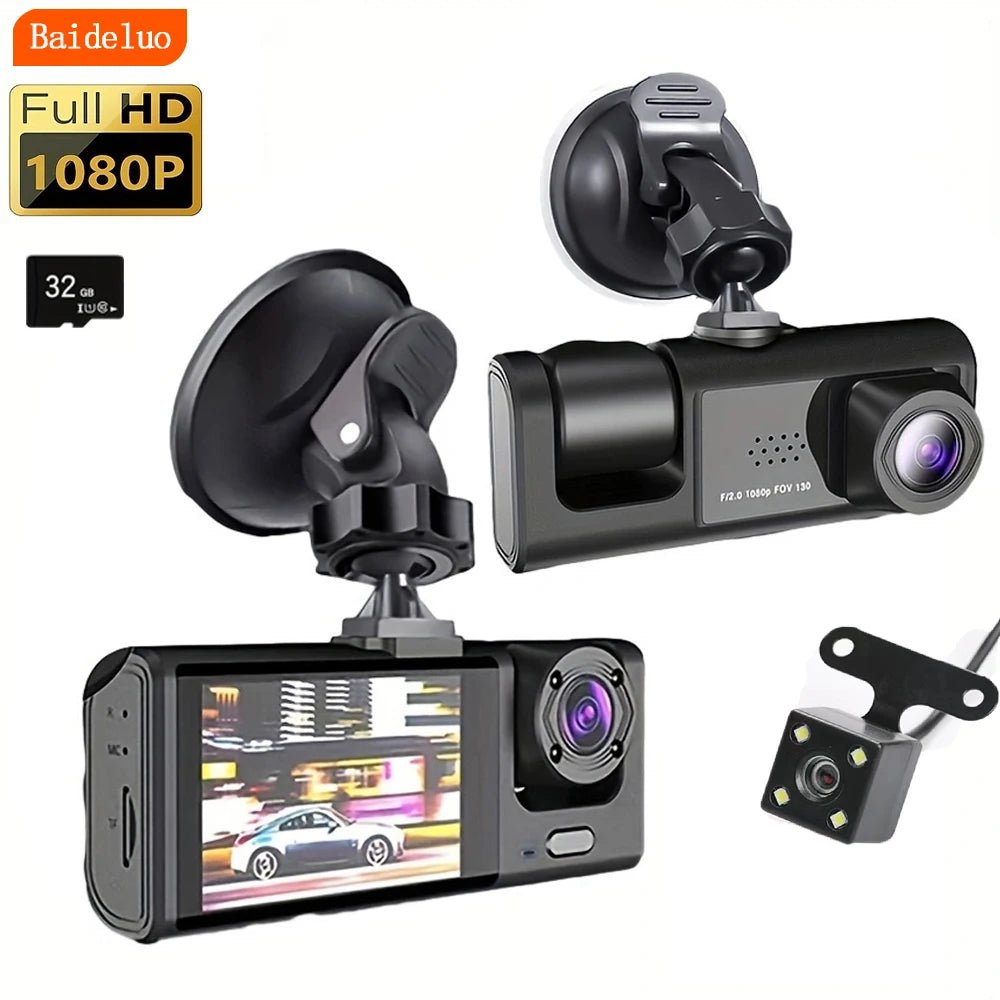 Dashcam voiture Baideluo double 1080P avant intérieur
