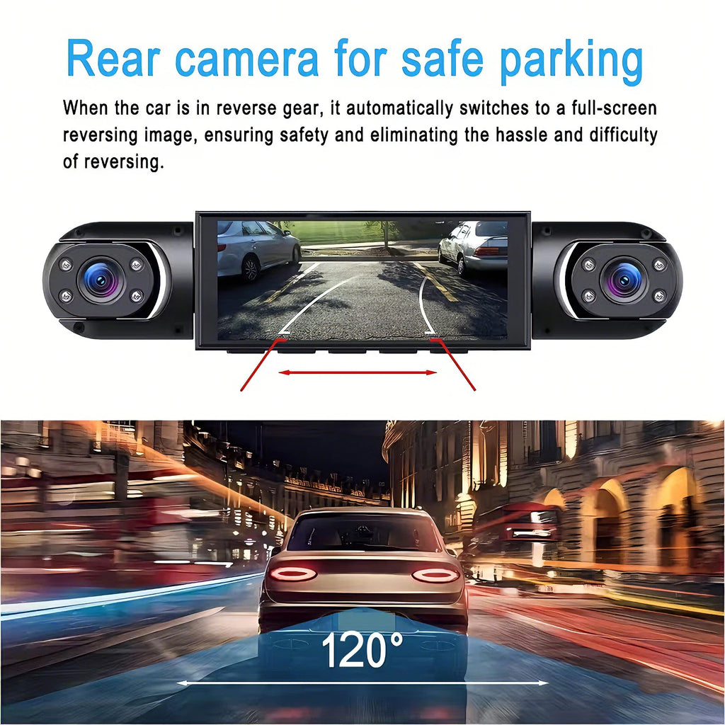 Dashcam voiture etymoofox 4 caméras écran tactile – photo 16