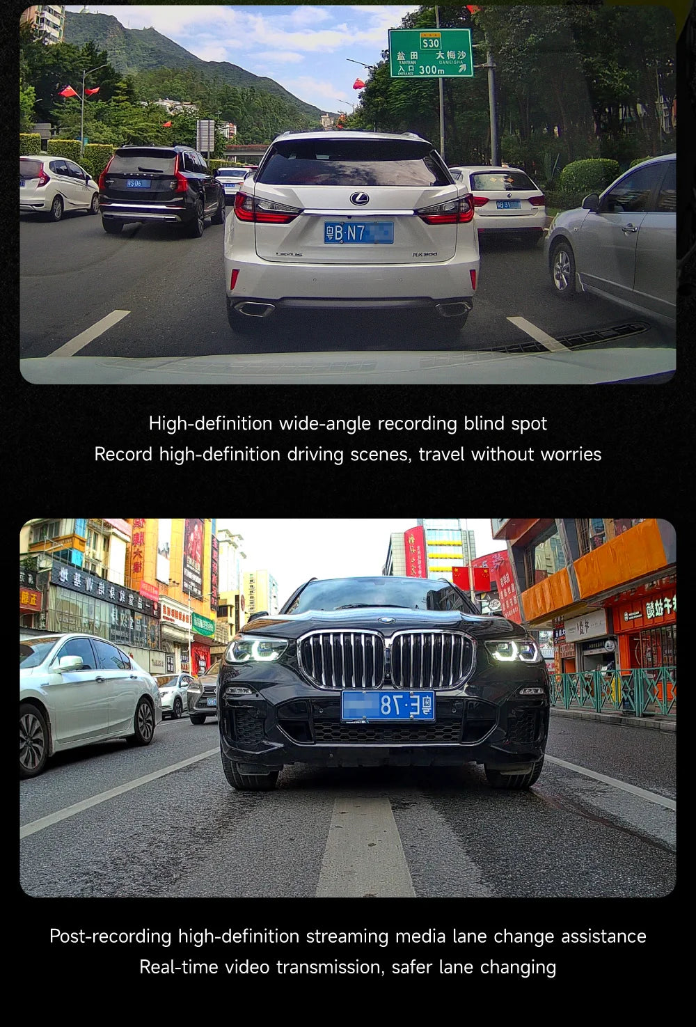 Dashcam moto JIUYIN double caméra 720P – photo 13