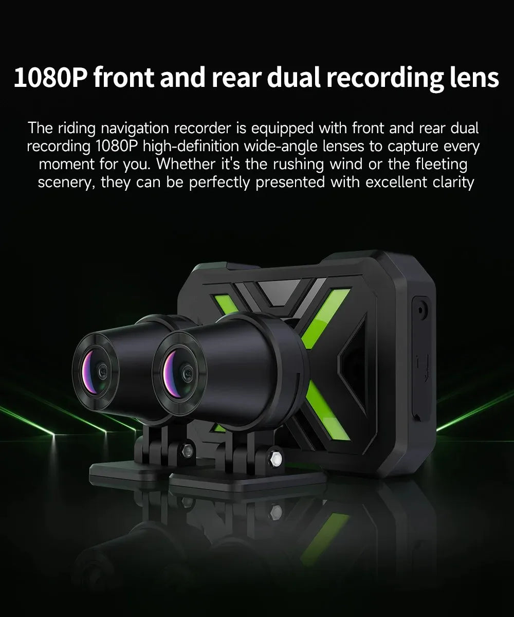 Dashcam moto JIUYIN Full HD 1080P étanche – photo 10