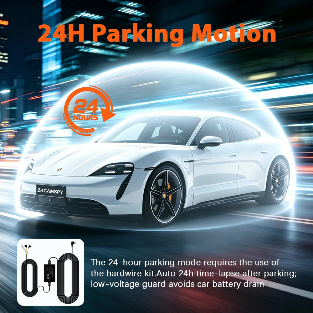 Dashcam voiture 5 canaux 360 degrés 2K – photo 12