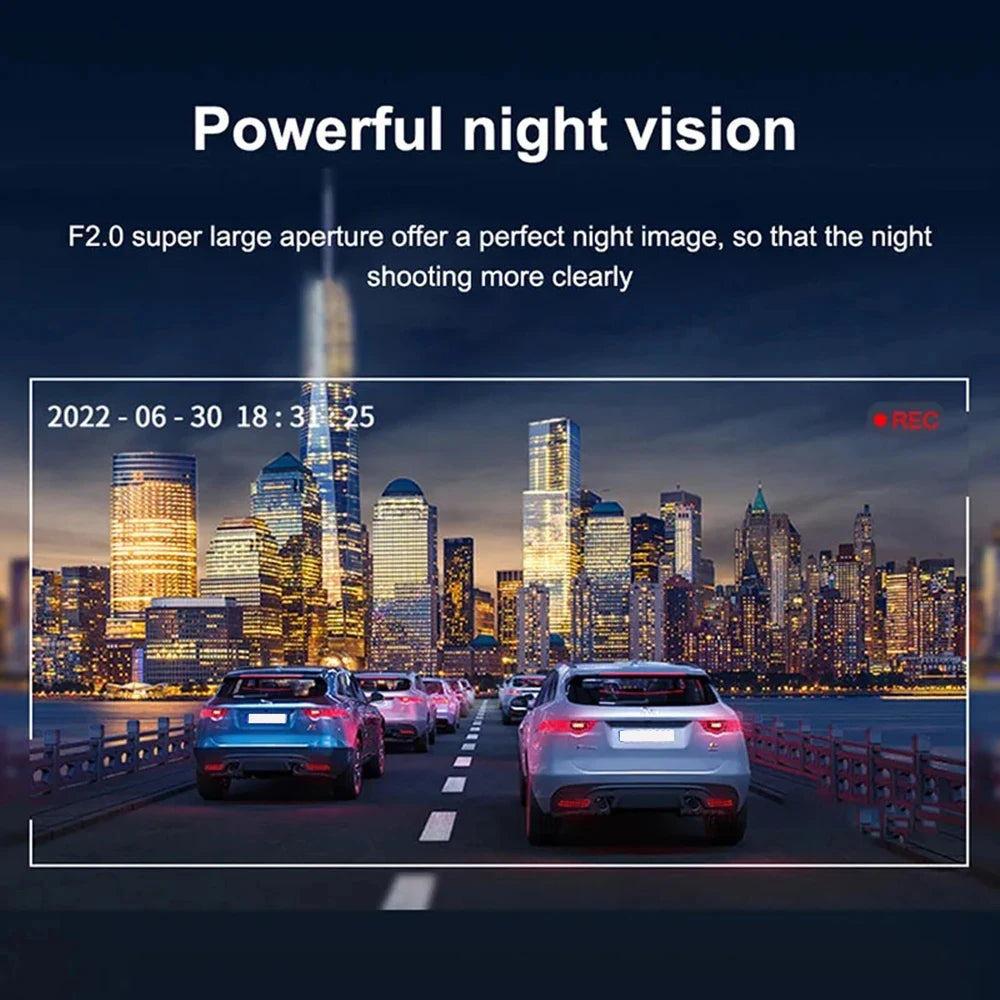 Dashcam voiture GMAIPOP double 1080P WiFi intérieur – photo 17