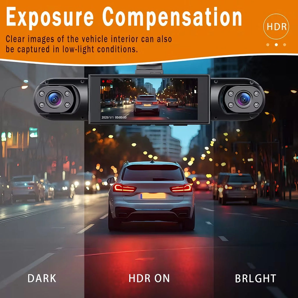 Dashcam voiture etymoofox 4 caméras écran tactile – caractéristiques