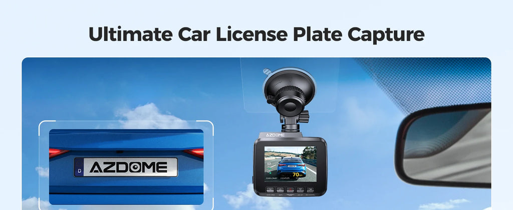 Dashcam AZDOME GS63H 4K Sony STARVIS – aperçu