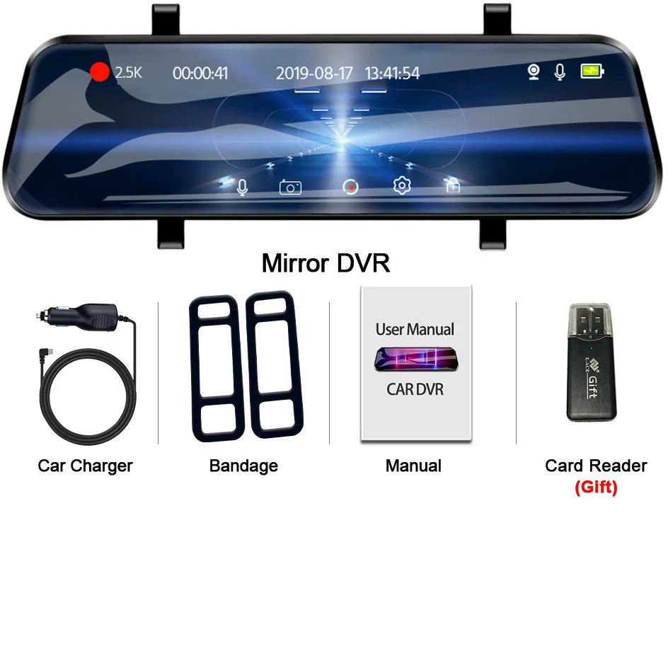 Dashcam rétroviseur E-ACE 2.5K GPS WiFi – photo 37