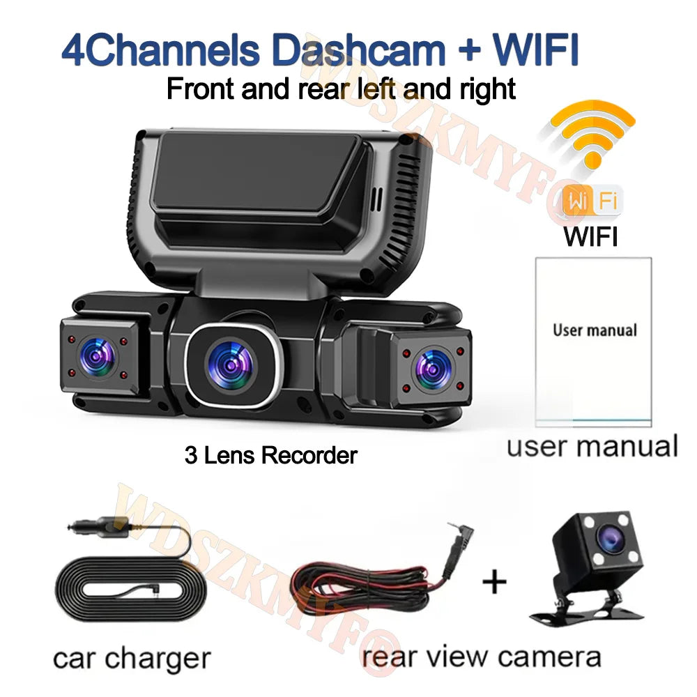 Dashcam voiture WDSZKMYF 4 caméras 360 1080P – photo 21