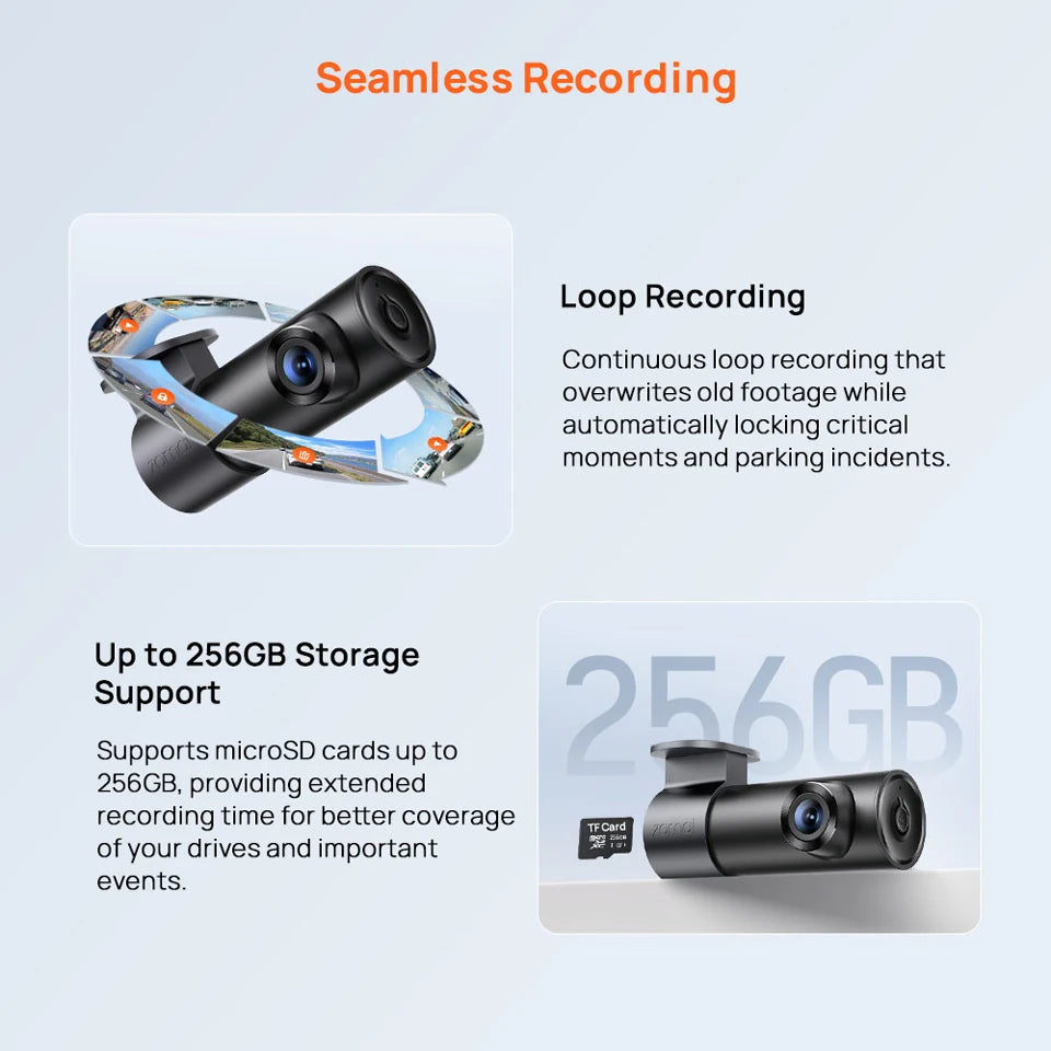 Dashcam 70mai M310 Plus 2K 1440P – photo 14