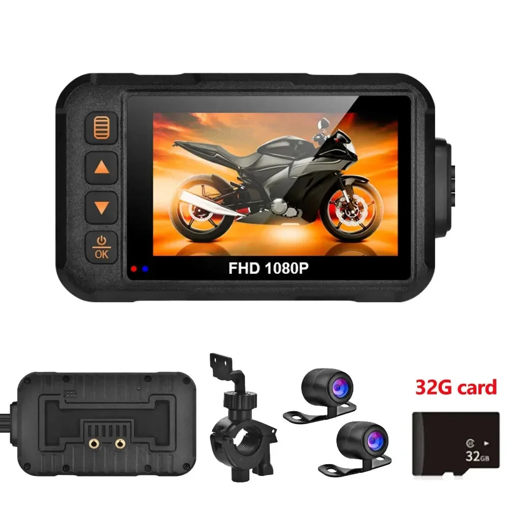 Dashcam moto Icreative écran 3 pouces 720P – photo 35