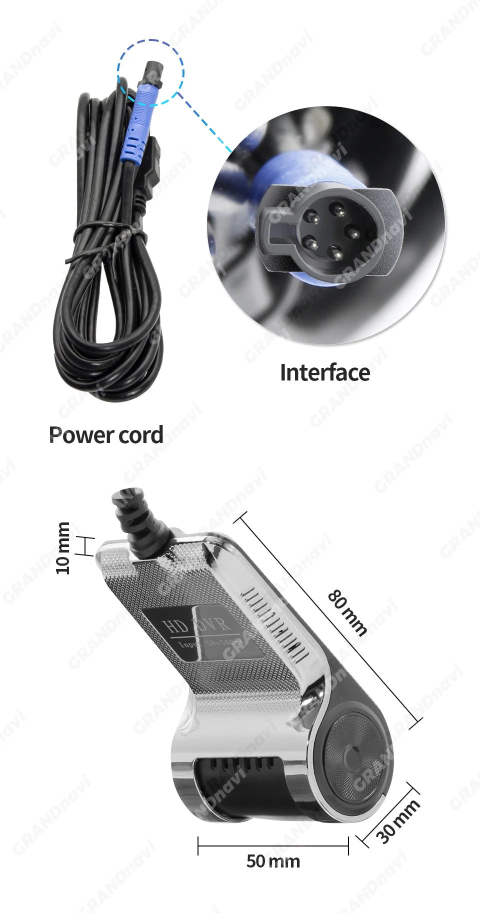 Dashcam Grandnavi USB 720P ADAS Android – photo 14