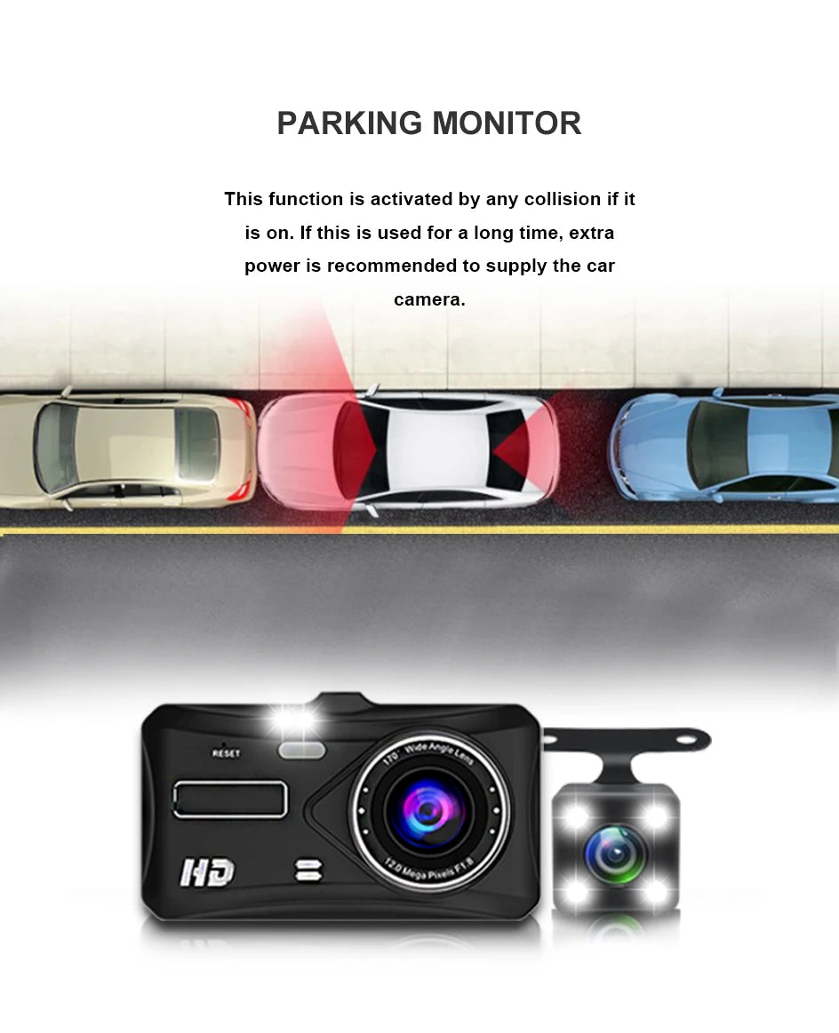 Dashcam rétroviseur Acceo 4 pouces tactile 1080P – photo 15