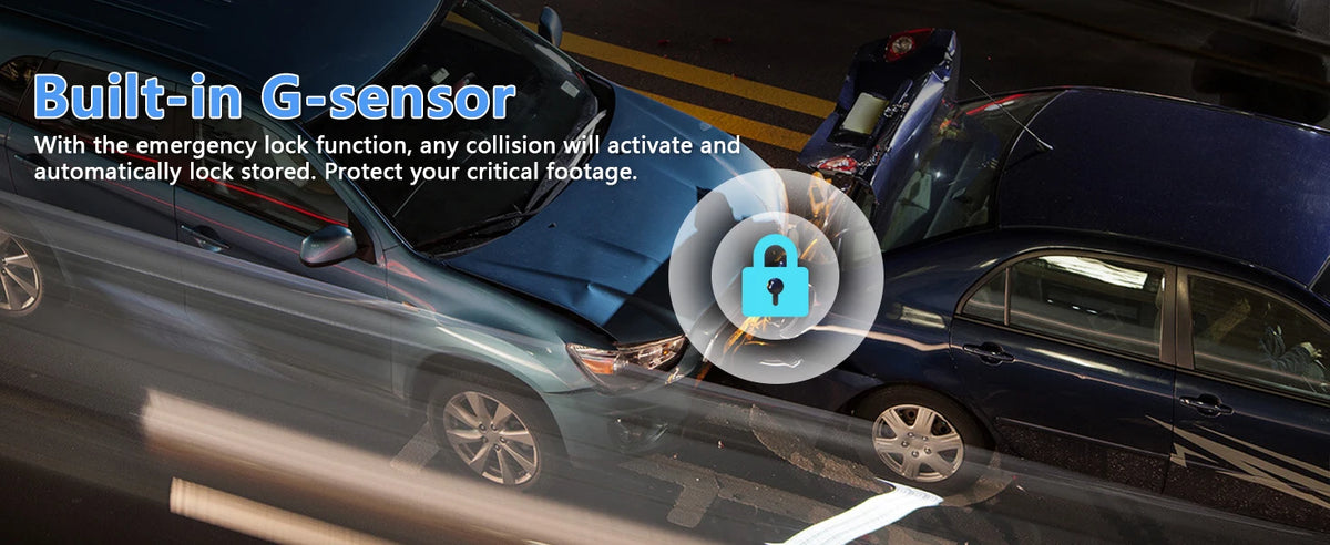 Dashcam voiture Kocam 4K UHD double objectif WiFi – photo 12