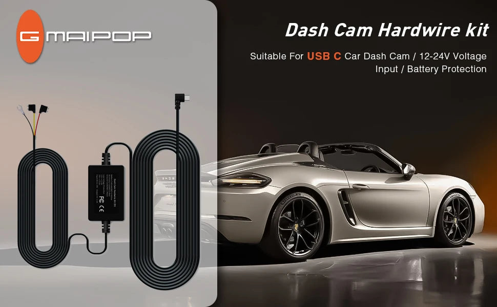 Dashcam voiture GMAIPOP 4K UHD HDR double – photo 27