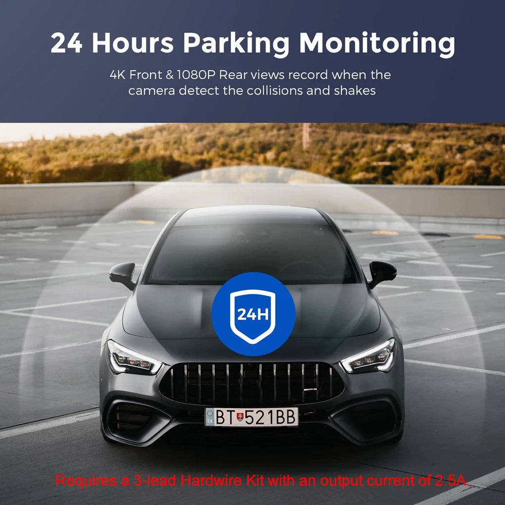 Dashcam voiture Kocam 4K UHD WiFi GPS externe – photo 13
