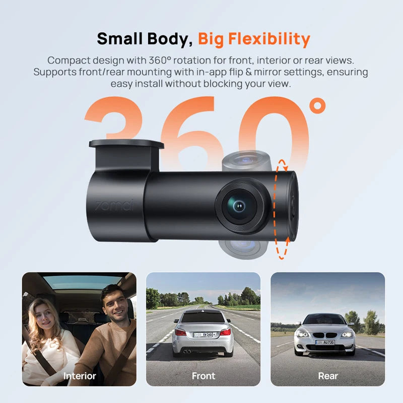 Dashcam 70mai M310 Plus 2K 1440P – présentation