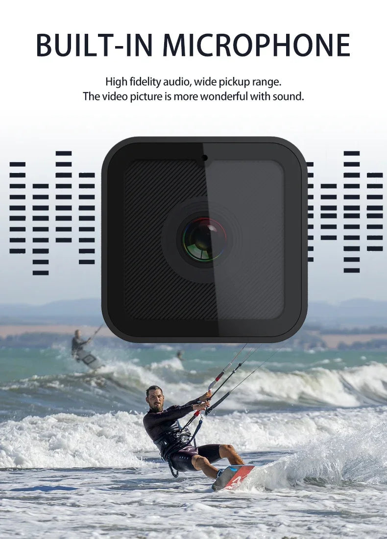 Mini caméra sport 1080P WiFi hotspot – photo 11