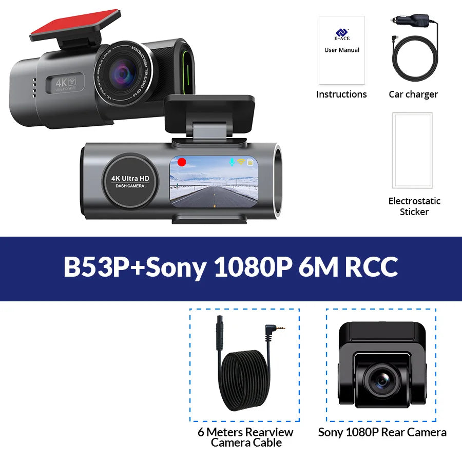 Dashcam voiture Acceo 4K UHD WiFi GPS externe – photo 20