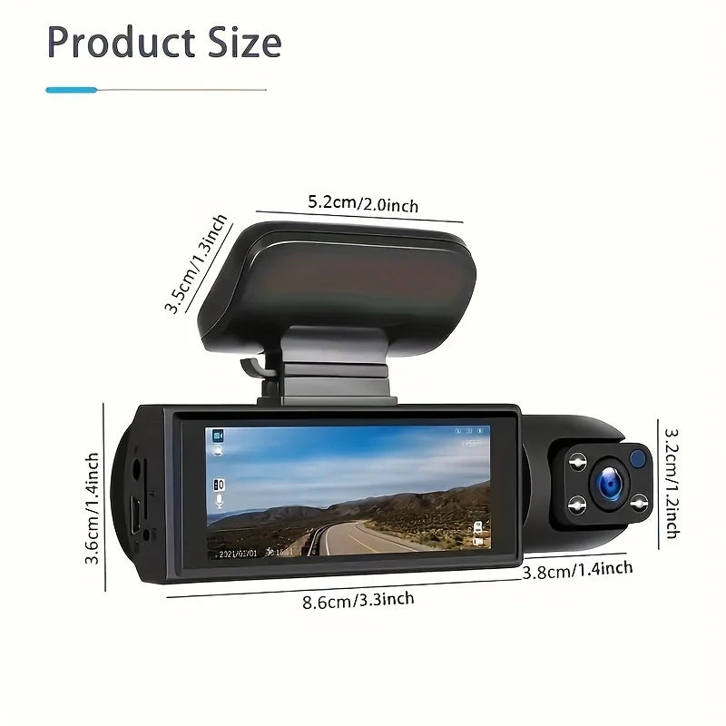 Dashcam voiture GMAIPOP double 1080P WiFi intérieur – photo 26