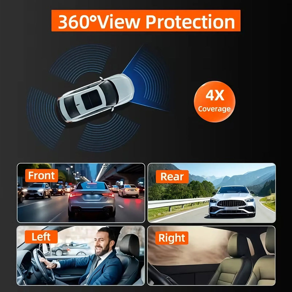 Dashcam voiture etymoofox 4 caméras écran tactile – photo 11