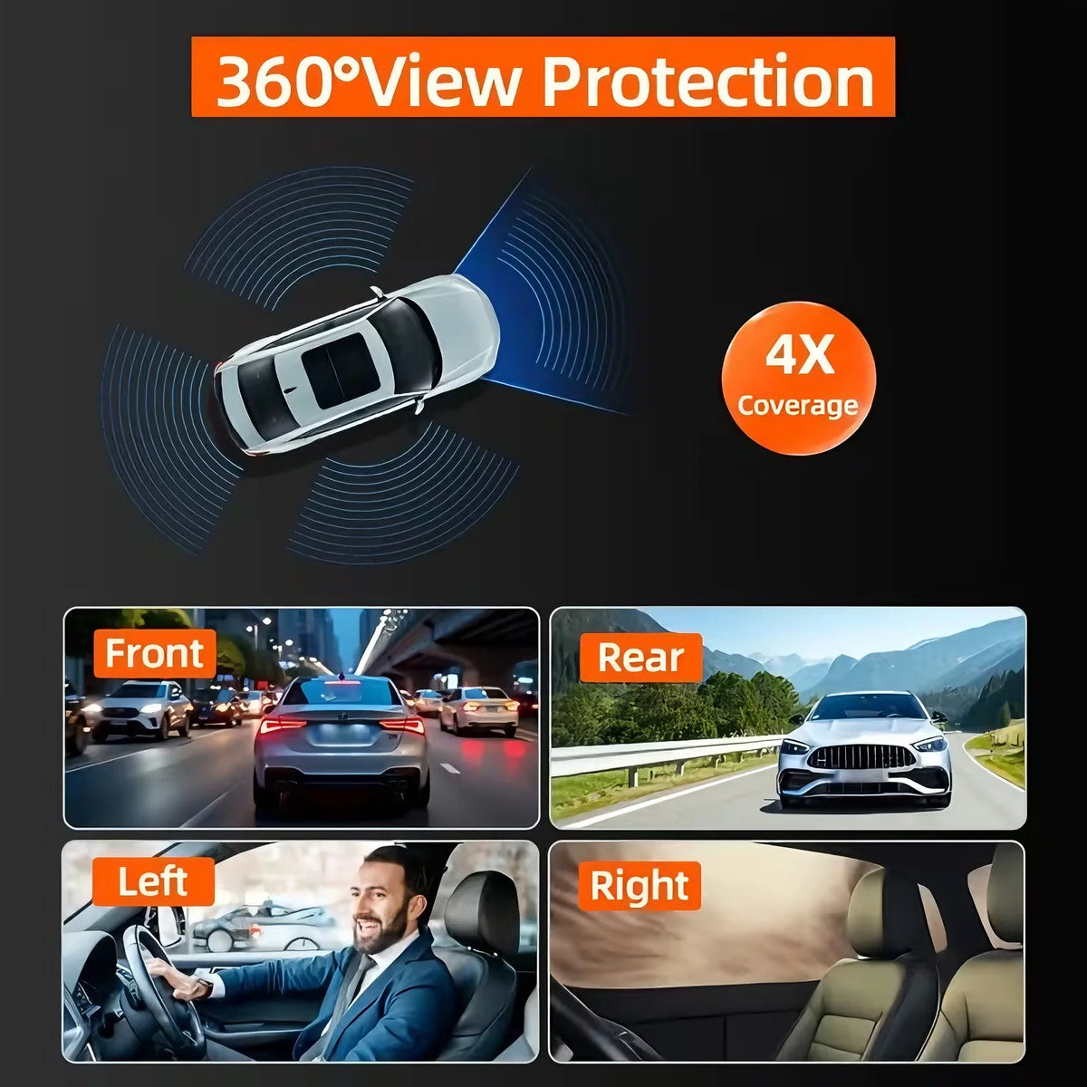 Dashcam voiture etymoofox 4 caméras écran tactile – photo 11