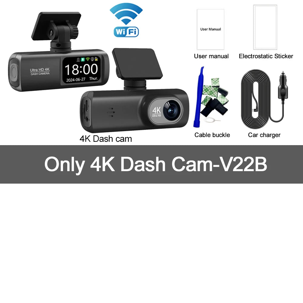 Dashcam voiture Kocam 4K UHD WiFi GPS externe – photo 19