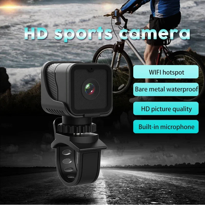 Mini caméra sport 1080P WiFi hotspot – photo 12