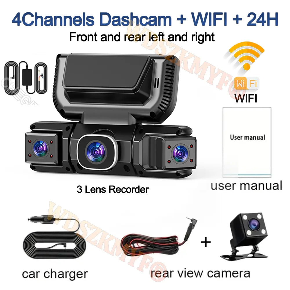 Dashcam voiture WDSZKMYF 4 caméras 360 1080P – photo 22