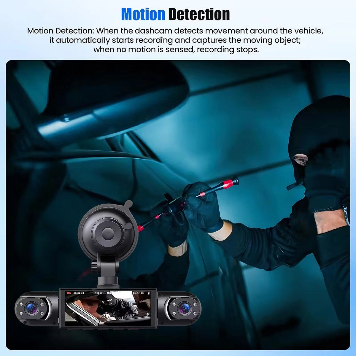 Dashcam voiture etymoofox 4 caméras écran tactile – photo 9