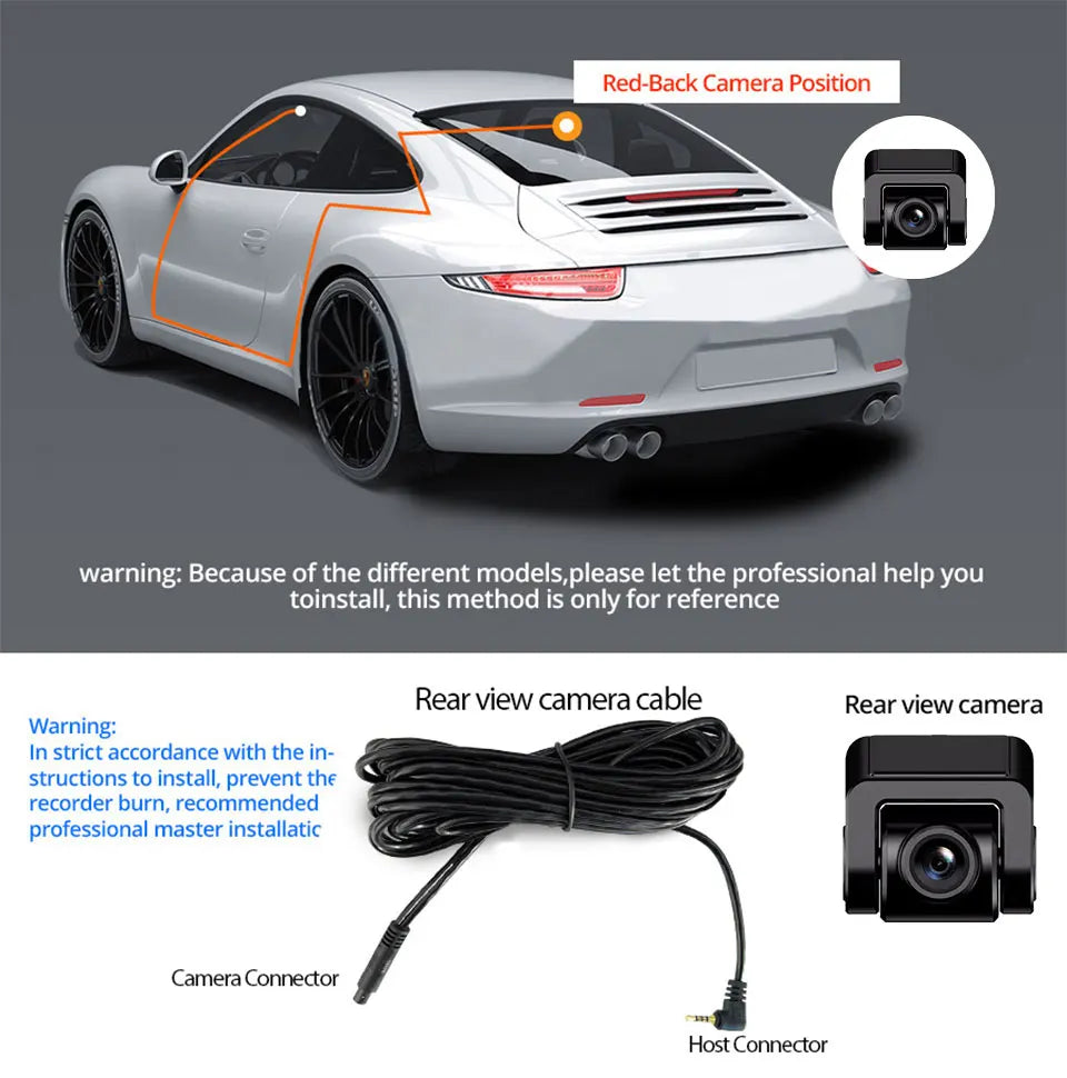 Dashcam voiture Acceo 4K UHD WiFi GPS externe – photo 22