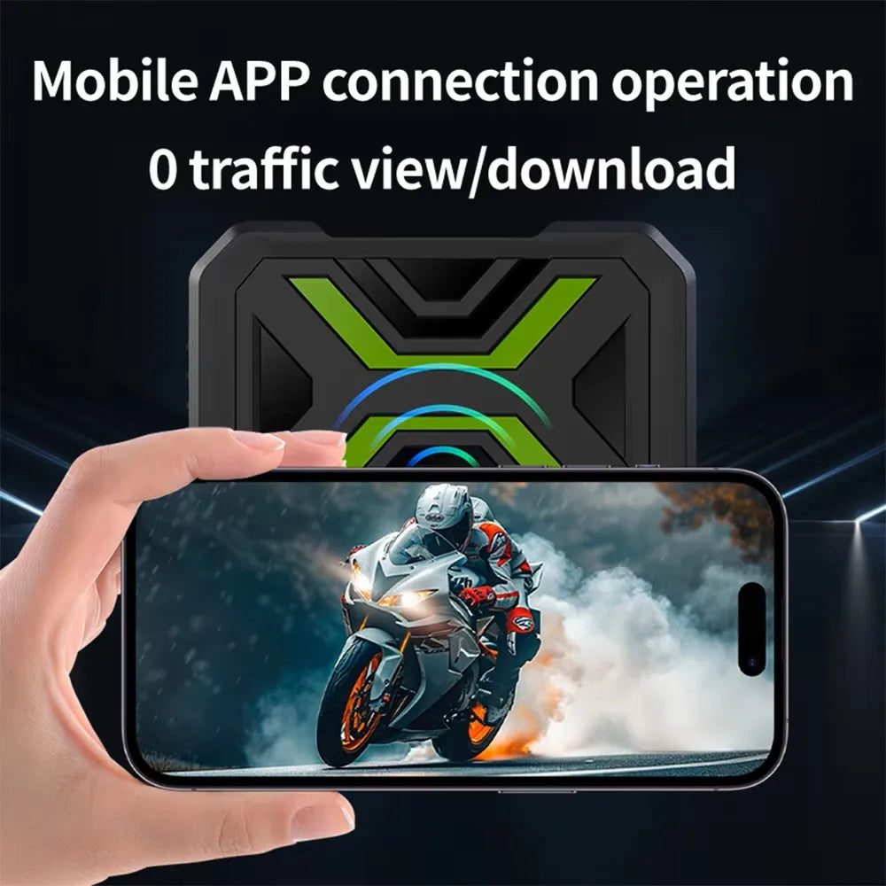 Dashcam moto JIUYIN Full HD 1080P étanche – présentation