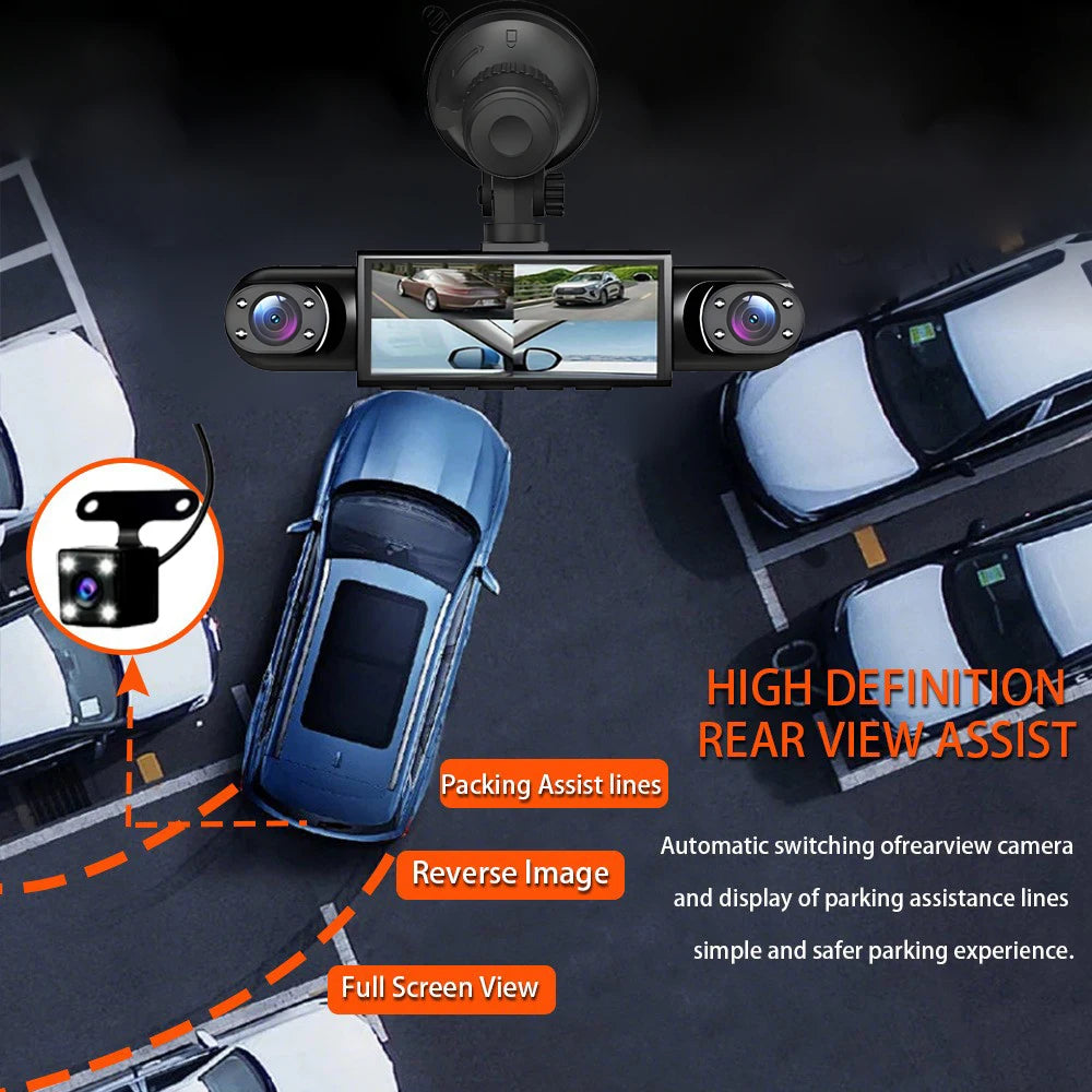 Dashcam voiture GMAIPOP 4 canaux 360 vision nocturne – photo 11