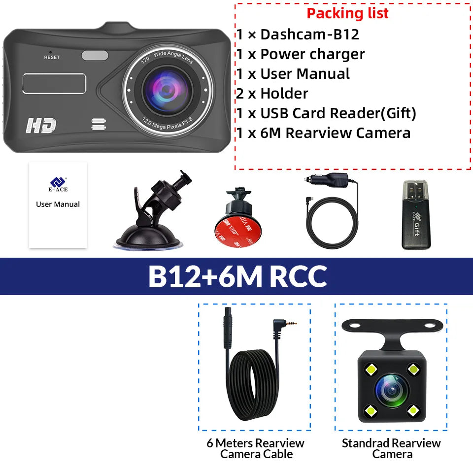 Dashcam rétroviseur Acceo 4 pouces tactile 1080P – photo 22